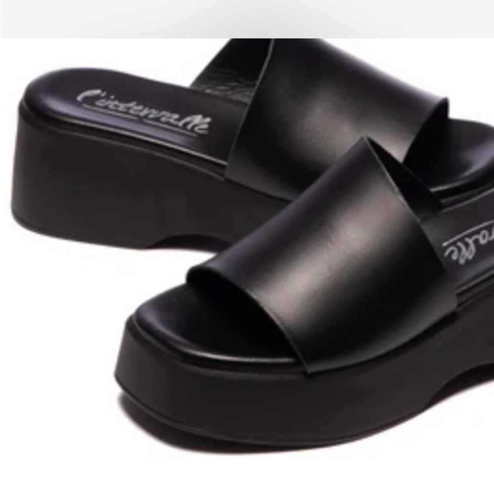 lintervalle platform sandals vegan leather